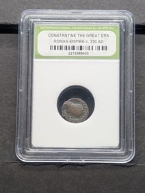 c. 330 AD Constantine the Great Era Roman Empire Coin