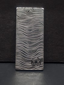 1 Oz. .999 FINE SILVER 2023 Niue $2 Designed Art Bar