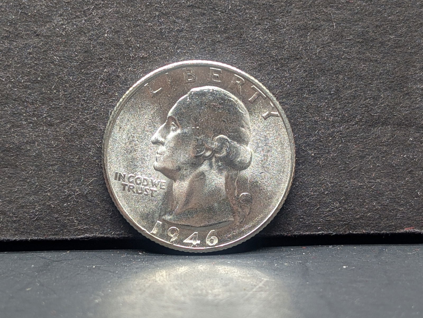 1946-S Washington Silver Quarter **GEM BU** (1 of 2)
