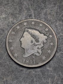 1831 Coronet Head Large Cent