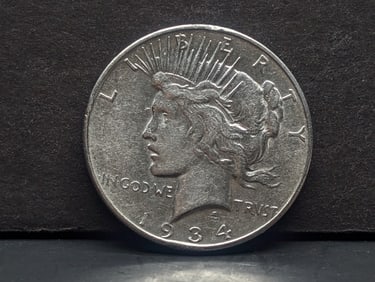 1934-D Peace Silver Dollar