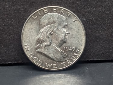 1949 Franklin Silver Half Dollar **BRILLIANT UNC**