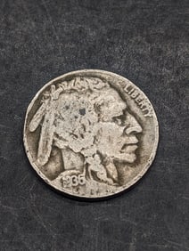 1936-D Indian Head Buffalo Nickel