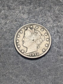 1912-D Liberty Head V-Nickel