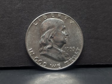 1953-D Franklin Silver Half Dolar **AU/UNC**