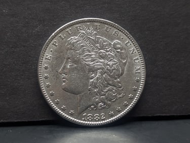 1882 Morgan Silver Dollar