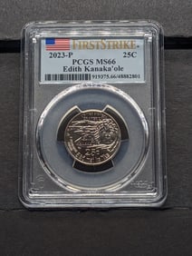 2023-P Edith Kanaka'ole Quarter - PCGS MS66 *First Strike*