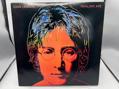 John Lennon: Menlove Ave. (1986), recorded during sessions for the albums Mind Games, Walls And: John Lennon: Menlove Ave. (1986), recorded during sessions for the albums Mind Games, Walls And Bridges and Rock 'N' Roll, 1973-74 - Records have not been tested by the auction house for play