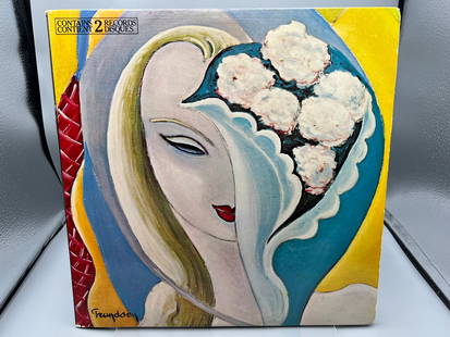 Derek and the Dominoes: Layla (1977), reissue, gatefold, 2 LPs: Derek and the Dominoes: Layla (1977), reissue, gatefold, 2 LPs - Records have not been tested by the auction house for play quality. All items are sold as is.