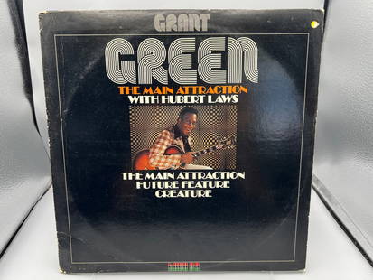 1976 Grant Green The Main Attraction Vinyl Album - KU-29: 1976 Grant Green The Main Attraction Vinyl Album - KU-29 - Records have not been tested by the auction house for play quality. All items are sold as is.
