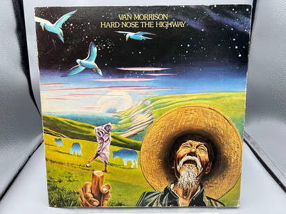 Van Morrison: Hard Nose The Highway (1973), uni-pak cover: Van Morrison: Hard Nose The Highway (1973), uni-pak cover - Records have not been tested by the auction house for play quality. All items are sold as is.