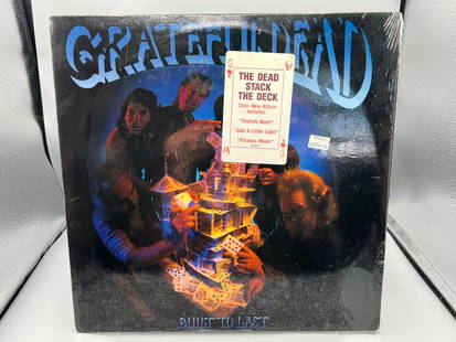 1989 Grateful Dead Built To Last Vinyl Album W/ Original Merch Order Form - AL-8575: 1989 Grateful Dead Built To Last Vinyl Album W/ Original Merch Order Form - AL-8575 - Records have not been tested by the auction house for play quality. All items are sold as is.