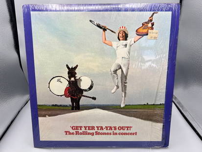 1986 The Rolling Stones Get Yer Ya Ya's Out Reissue & Remastered Vinyl Album - 80051: 1986 The Rolling Stones Get Yer Ya Ya's Out Reissue & Remastered Vinyl Album - 80051 - Records have not been tested by the auction house for play quality. All items are sold as is.