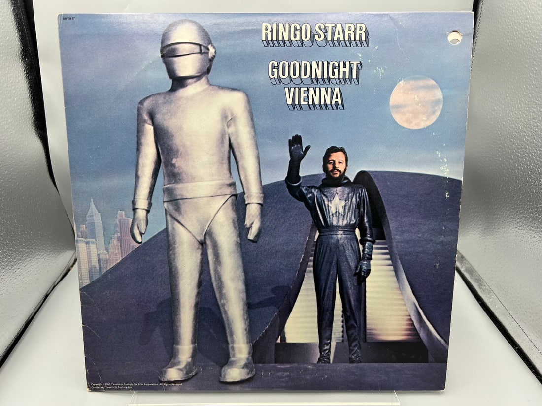 1974 Ringo Starr Goodnight Vienna Vinyl Album - SW-3417 (1 of 5)