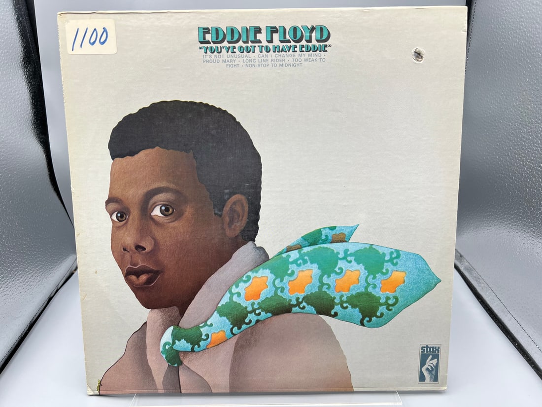 Eddie Floyd: You've Got To Have Eddie (1969), Terre Haute pressing, promo hole in cover, previous: Eddie Floyd: You've Got To Have Eddie (1969), Terre Haute pressing, promo hole in cover, previous owner filing sticker on cover - Records have not been tested by the auction house for play quality. Al