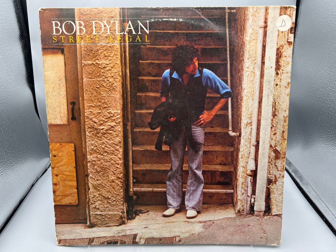 1978 Bob Dylan Street Legal Vinyl Album - JC 35453: 1978 Bob Dylan Street Legal Vinyl Album - JC 35453 - Records have not been tested by the auction house for play quality. All items are sold as is.