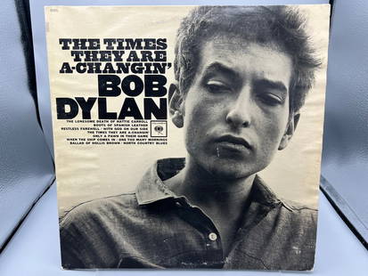 Unknown Release Date Bob Dylan The Times They Are A-Changin Repress Vinyl Album - PC 8905: Unknown Release Date Bob Dylan The Times They Are A-Changin Repress Vinyl Album - PC 8905 - Records have not been tested by the auction house for play quality. All items are sold as is.
