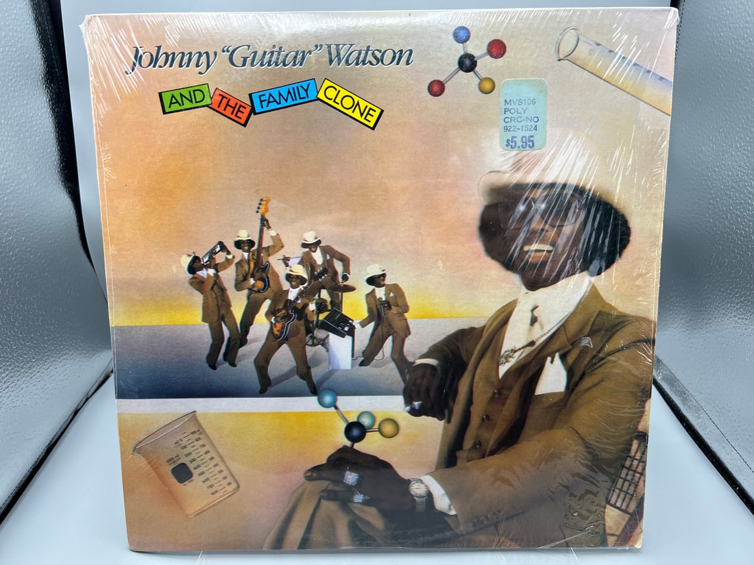 1981 Johnny Guitar Watson And The Family Clone Vinyl Album - DJM-501 (1 of 5)