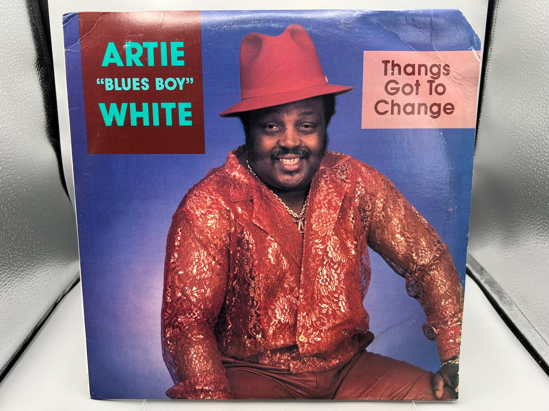 1989 Artie White Thangs Got To Change Vinyl Album - ICH 1044: 1989 Artie White Thangs Got To Change Vinyl Album - ICH 1044 - Records have not been tested by the auction house for play quality. All items are sold as is.
