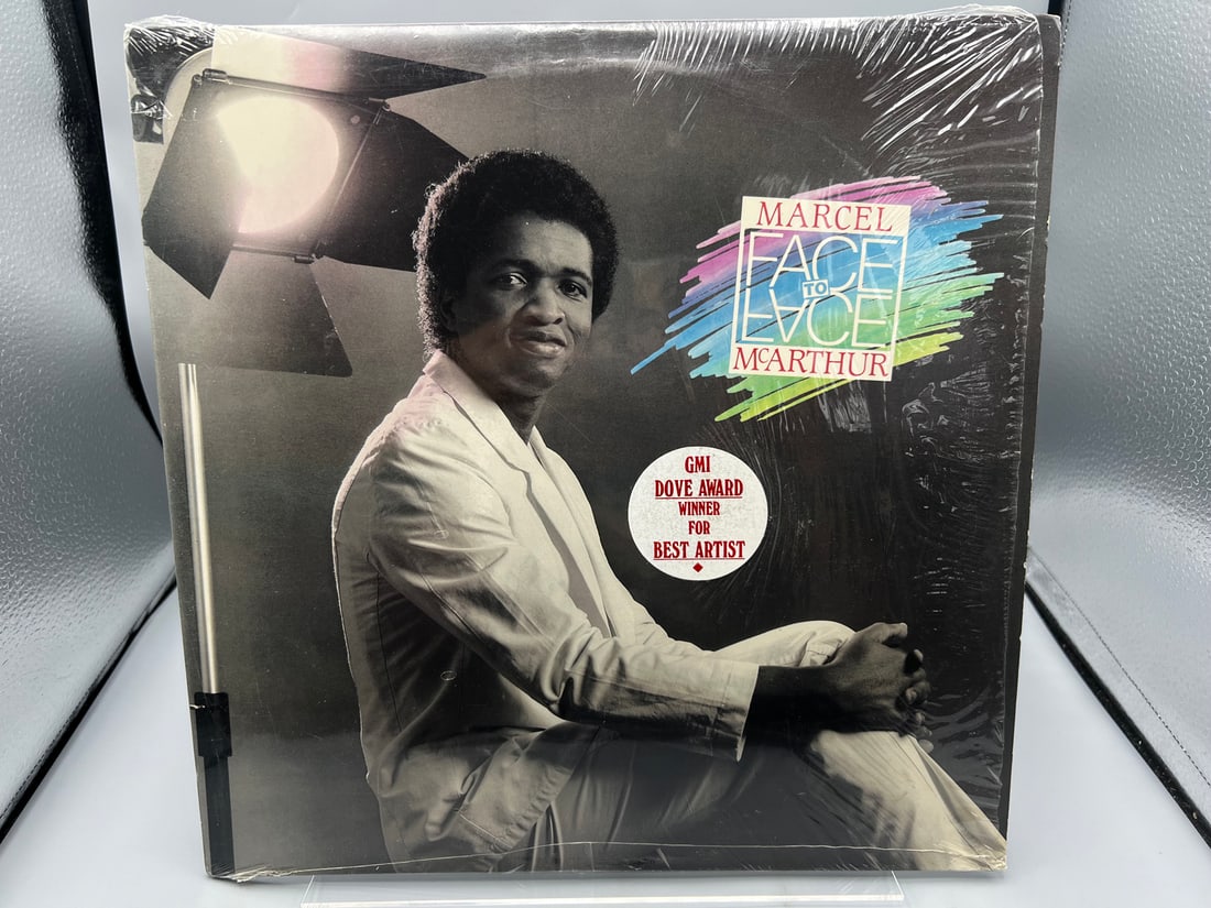 Marcel McArthur: Face To Face (1984), in original shrinkwrap with hype sticker: Marcel McArthur: Face To Face (1984), in original shrinkwrap with hype sticker - Records have not been tested by the auction house for play quality. All items are sold as is.