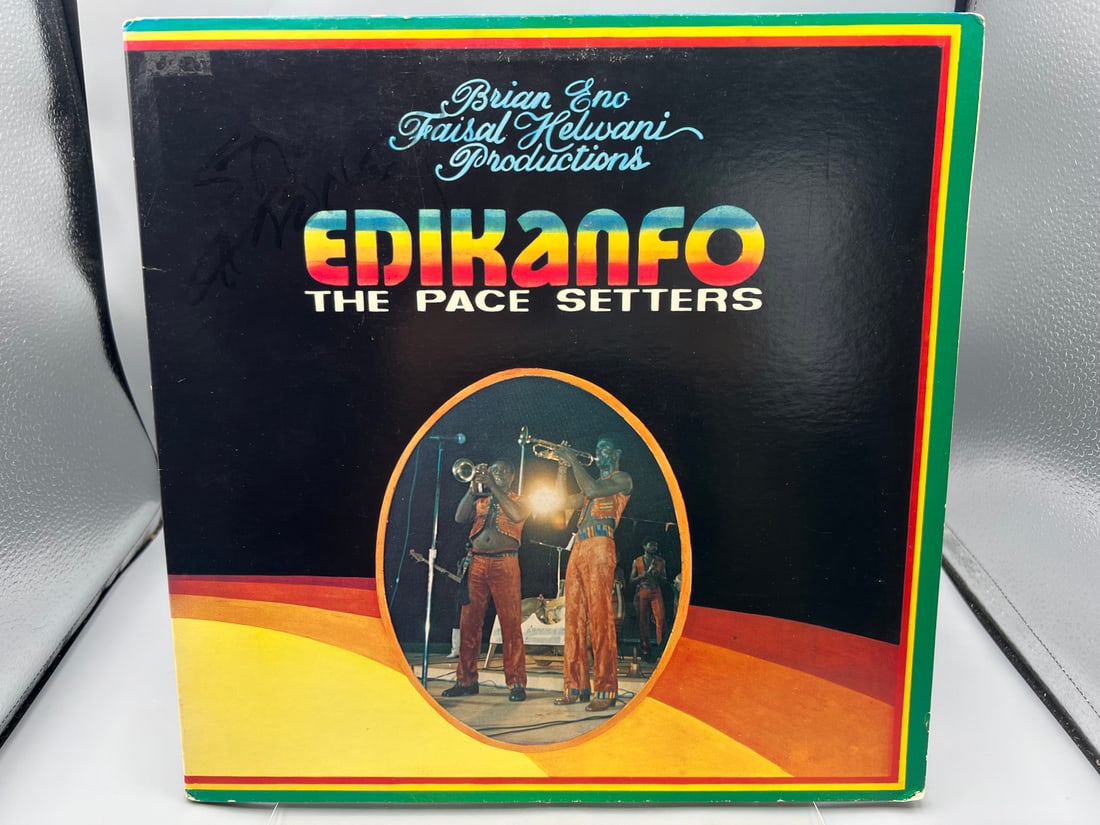 Edikanfo: The Pace Setters (1981), gatefold. Edikanfo was formed in Ghana in 1980 but disbanded: Edikanfo: The Pace Setters (1981), gatefold. Edikanfo was formed in Ghana in 1980 but disbanded following nation's 1981 coup d'etat (Afro Beat) - Records have not been tested by the auction house for 