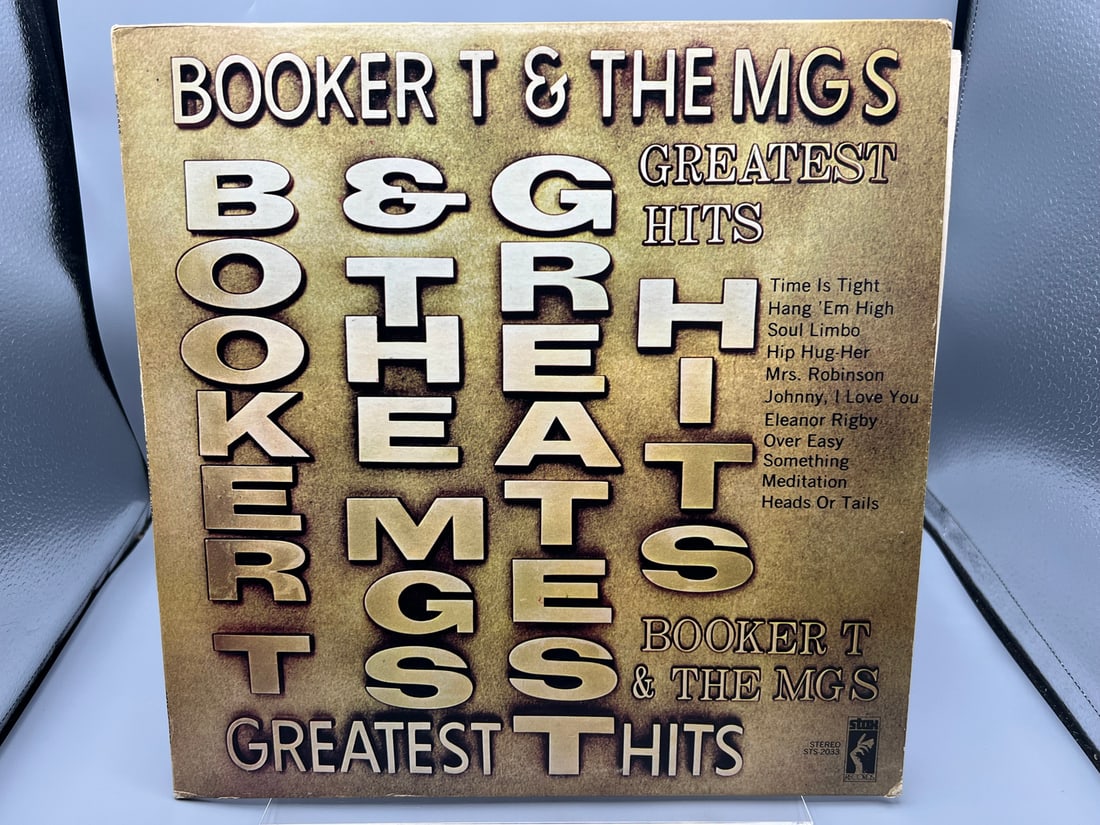 Booker T & The MGs: Greatest Hits (1970), Stax white label promo (1 of 5)