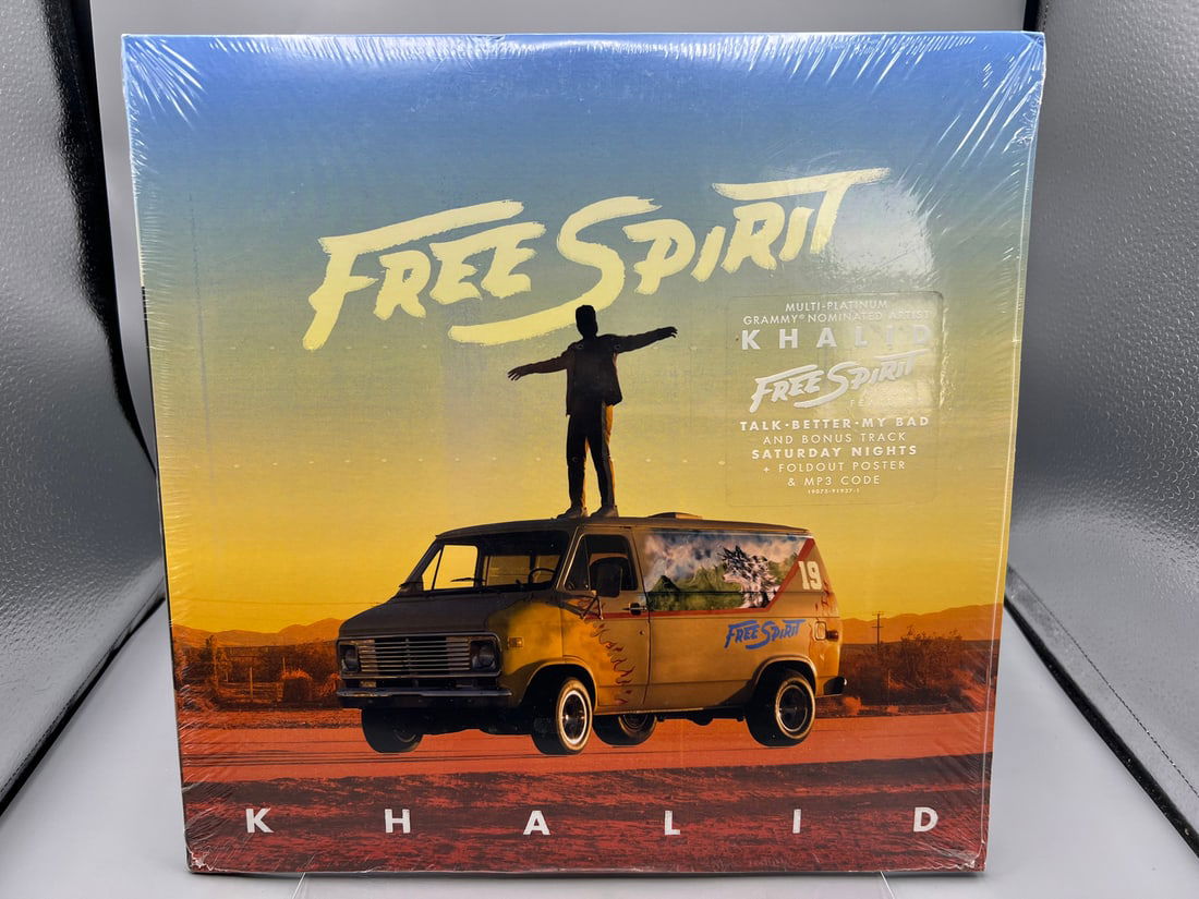 SEALED - Khalid: Free Spirit (2019), gatefold, 2 LPs, John Mayer joins on Outta My Head track (1 of 2)