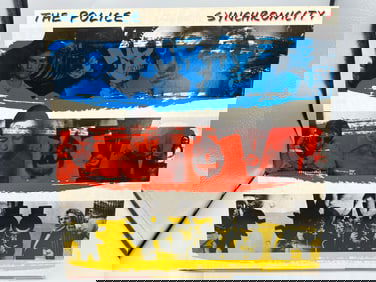 The Police: Synchronicity (1983), Blue/Red/Yellow (BRY) cover