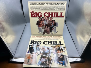 The Big Chill (2 LP Lot): Original Motion Picture Soundtrack (1983); and More Songs From the