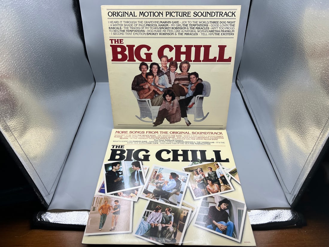 The Big Chill (2 LP Lot): Original Motion Picture Soundtrack (1983); and More Songs From the (1 of 4)