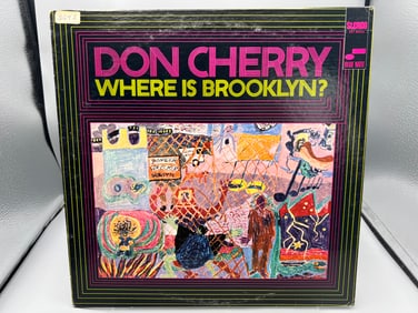 Don Cherry: Where Is Brooklyn? (1969), Blue Note label, original pressing - Van Gelder matrix stamp,