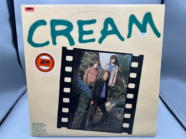 Cream: Self-titled (1974), UK pressing. Note: album is Fresh Cream + two additional tracks