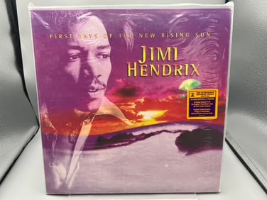 SEALED - Jimi Hendrix: First Rays Of The New Rising Sun (2010), Limited Edition, gatefold, 2 LPs,