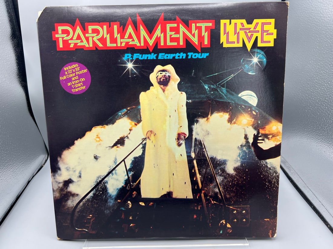 Parliament: Parliament Live - P. Funk Earth Tour (1977), includes full color poster and difficult to (1 of 8)