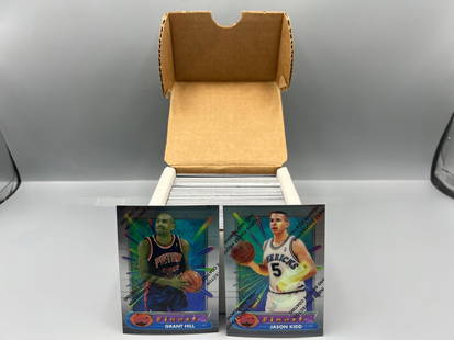 1994-95 Topps Finest Basketball Series 2 Near Complete Set W/ Grant Hill RC & Jason Kidd RC -: 1994-95 Topps Finest Basketball Series 2 Near Complete Set W/ Grant Hill RC & Jason Kidd RC - Missing 1 Card - Missing Jordan