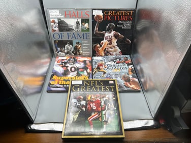 Lot of (5) Assorted Sports Books