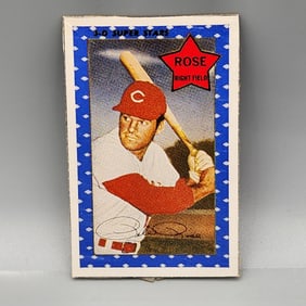 Rare 1971 Box Cut Version Kelloggs Pete Rose - Tough Variation