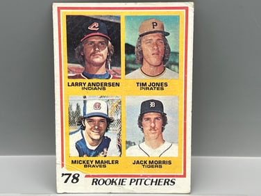 1978 Topps Jack Morris RC #703