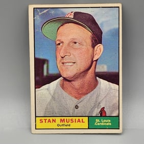 1961 Topps Stan Musial #290 HOF