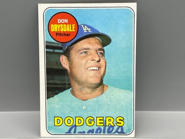 1969 Topps Don Drysdale #400