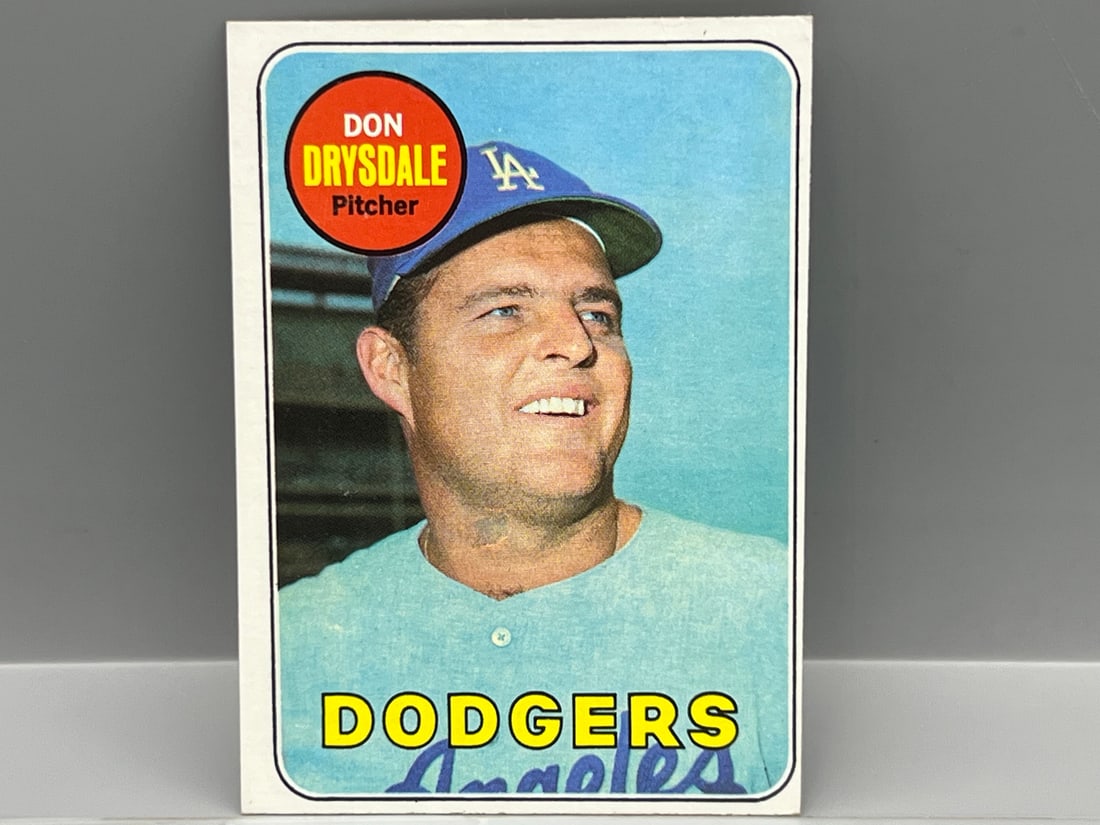 1969 Topps Don Drysdale #400: 1969 Topps Don Drysdale #400