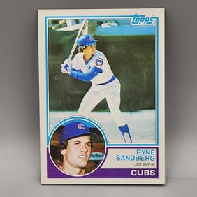 1983 Topps Ryne Sandberg #83 Rookie HOF