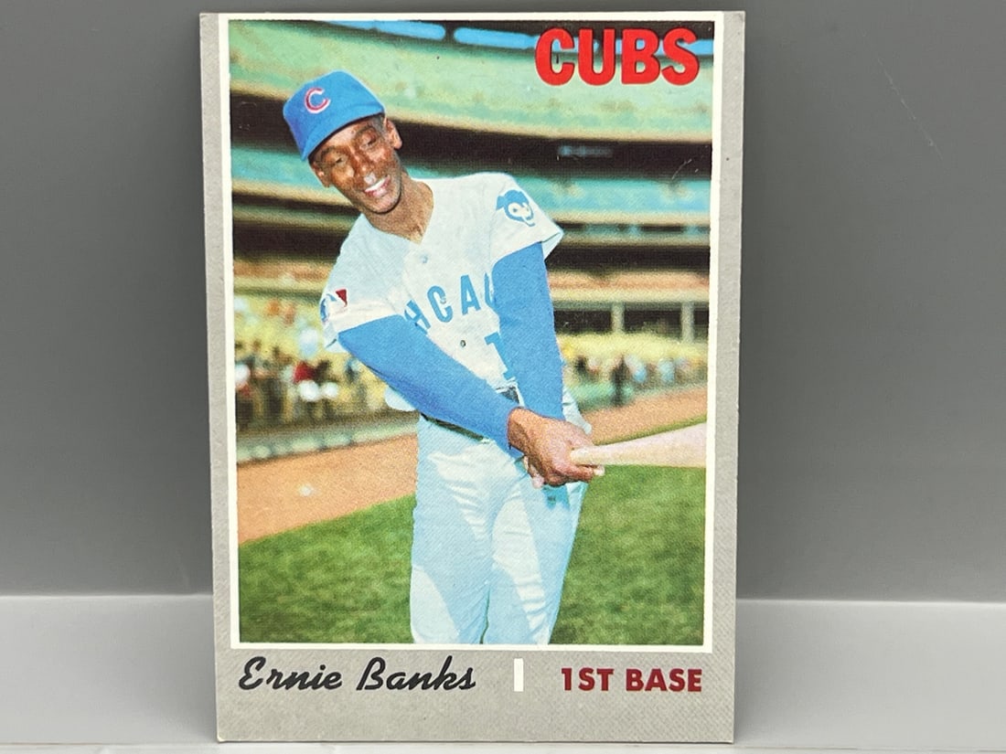 1970 Topps Ernie Banks #630: 1970 Topps Ernie Banks #630