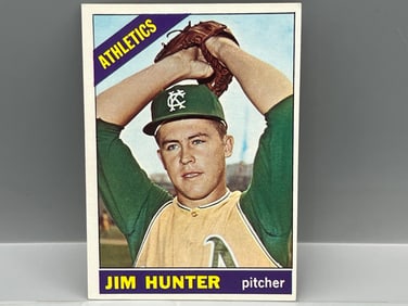 1966 Topps Catfish Hunter #36