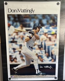 1985 Marketcom Sports Ullustrated Don Mattingly #4579 Poster - 23"x35"