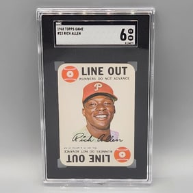 1968 Topps Game Rich Allen #23 SGC 6 HOF