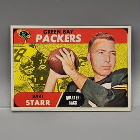 1968 Topps Bart Starr #1 HOF