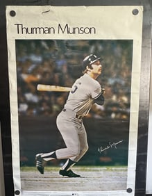 1977-78 Studio One Sports Illustrated Thurman Munson #4031 Poster - 24"x36"