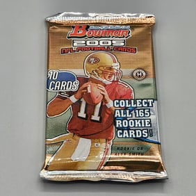 2005 Bowman Football Hobby Pack - Aaron Rodgers Rookie Year