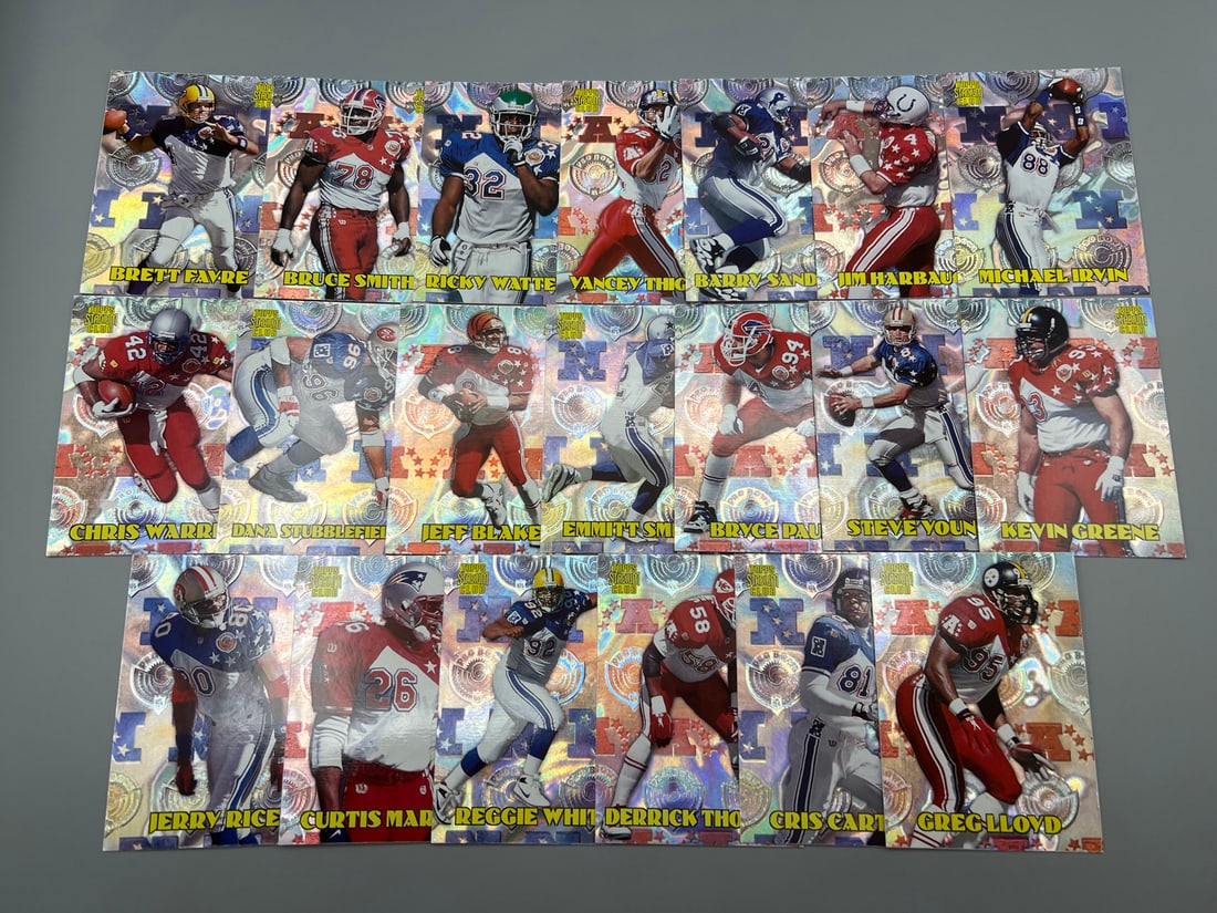 1996 Topps Stadium Club Members Only Complete Pro Bowl Insert Set - Hard to find Members Only: 1996 Topps Stadium Club Members Only Complete Pro Bowl Insert Set - Hard to find Members Only variation set